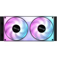 Жидкостная система охлаждения GigaByte AORUS ELITE 240 2 x 120mm ARGB Fan, RTL [GP-AORUS ELITE 240] фотографии