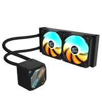 Жидкостная система охлаждения GigaByte Gaming GME 240 2 x 120mm ARGB Fan, LGA 1200, LGA 1700, LGA 1851, AM5, AM4 [GP-GIGABYTE GME 240] фотографии