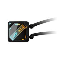 Жидкостная система охлаждения GigaByte Gaming GME 240 2 x 120mm ARGB Fan, LGA 1200, LGA 1700, LGA 1851, AM5, AM4 [GP-GIGABYTE GME 240] фотографии