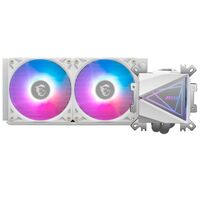 Жидкостная система охлаждения MSI MAG CORELIQUID I240 2x ARGB Gen2 Fan, ARGB Gen2 Block, Color Box [306-7ZW7E21-C24] фотографии