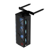 Вентилятор для процессора ALSEYE C-RAM-Alpha-B Product Size: 145.9 * 82 * 38.3mm, Number of fans: 3, Size: 40 * 40 * 20mm, Material: 1mm SPCC thick sheet metal, Surface treatment: Powder coated black on the surface, Box: Black, Leaf: Milk white, Luminous effect: internally emitting ARGB, Speed: 1000-3500RPM [AS.03.08.0001] фотографии