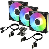 Вентилятор корпусной Arctic Cooling BioniX P14 A-RGB - 3 Pack [ACFAN00341A] фотографии