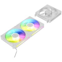 Вентилятор корпусной Arctic Cooling BioniX P14 A-RGB (White) - 3 Pack [ACFAN00342A] фотографии