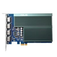 Видеокарта Asus GT730 2GB GT730-4H-SL-2GD5 GDDR5, 64bit, 4xHDMI, PASSIVE, RTL [90YV0H20-M0NA00] фотографии