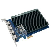 Видеокарта Asus GT730 2GB GT730-4H-SL-2GD5 GDDR5, 64bit, 4xHDMI, PASSIVE, RTL [90YV0H20-M0NA00] фотографии