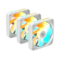 Вентилятор в корпус GigaByte GBT EZRVSFAN1203 ICE 3X120mm ARGB FANs set, PWM, 3 Pin [GP-GBT EZRVSFAN1203 ICE] фотографии