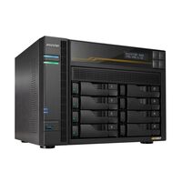 Платформа СХД Asustor AS6808T 8 Bay (Max.20), 4xM.2, 2x5GLAN, 2x10GLAN, 16GB (Max.64GB), DDR5, 2xUSB-C, 3xUSB [90IX01T8-BW3S00] фотографии