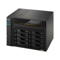 Платформа СХД Asustor AS6808T 8 Bay (Max.20), 4xM.2, 2x5GLAN, 2x10GLAN, 16GB (Max.64GB), DDR5, 2xUSB-C, 3xUSB [90IX01T8-BW3S00] фотографии