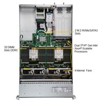 Платформа системного блока SuperMicro SYS-221H-TN24R new pulled, A option [VFG-SYS-221H-TN24R-2064] фотографии