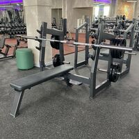 Скамья-стойка для жима штанги лёжа TANGEN A3043М с площадкой для страховки фотографии