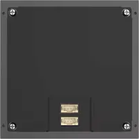 Видеопанель Dahua DHI-VTO4202FB-MB5 цветной сигнал, цвет панели черный фотографии