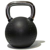 Гири: Гиря с хромированной ручкой Original FitTools FT-KB-CPU-28 полиуретановая (CPU), 28 кг фотографии
