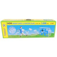 Футбол: Ворота игровые DFC GOAL183T 2 в 1, 6ft, пластик фотографии