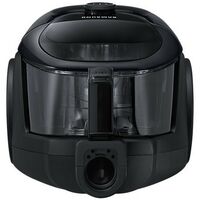 Пылесосы: Пылесос Samsung VC18M3160VG 1800/380 Вт, тёмный титан 2 л, управление на ручке, НЕРА11, турбощетка фотографии