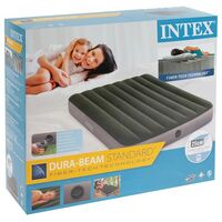 Надувные матрасы: Матрас надувной Intex DURA-BEAM FULL 137 х 191 х 25 см, с насосом на батарейках 6 С [64778] фотографии