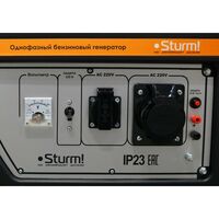 Электростанции: Бензогенератор Sturm! PG8780NE 7.5/8 кВа, AVR, эл/ручн стартер, 77 кг, бак 25 л фотографии