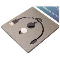 Цифровые диктофоны: Цифровой диктофон Edic-mini Dime B120 Пластик, размер 8.5*d24.5мм, вес 5.5гр, автономность до 80ч, батарейка фотографии