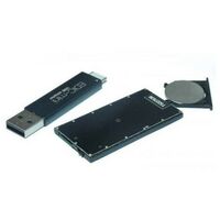 Цифровые диктофоны: Цифровой диктофон Edic-mini Tiny+ B74-150HQ Стеклотекстолит, размер 3*28*57мм, вес 7г, автономность до 30ч, батарейка фотографии