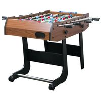 Настольный футбол: Настольный футбол (кикер) Weekend Maccabi Mini 121x61x81, орех, складной фотографии