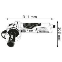 Угловые шлифмашинки (болгарки): Шлифмашина угловая BOSCH GWS 19-125CIE 1.9кВт, 2800-11500об/мин, 125х22мм, 2.4кг [060179P002] фотографии