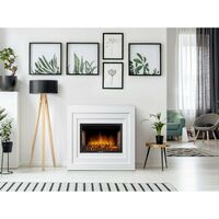 Камины: Портал Firelight Cubo 30 белый [Cubo 30 B] фотографии