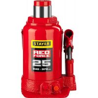 Домкраты: Домкрат бутылочный гидравлический STAYER FORCE 25т 240-375мм [43160-25_z01] фотографии