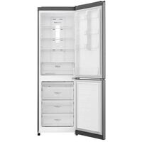 Холодильники: Холодильник с нижней морозильной камерой LG GA-B419SLGL 1.9м, инверторный компрессор, класс энергоэффективности А+, Total No Frost, скрытая ручка, внешний дисплей, цвет темный графит фотографии