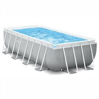 Бассейны: Бассейн каркасный Intex Prism Frame 400 х 200 х 100 см фильтр-насос, лестница [26788NP] фотографии