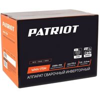 Сварочные аппараты: Полуавтомат сварочный инверторный Patriot WMA 175M MIG/MAG/MMA [605302150] фотографии