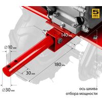 Тракторы и мотоблоки: Бензиновый мотоблок с понижающей передачей Зубр МТБ-400 7 л.с. фотографии