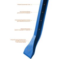 Столярно-слесарный инструмент: Лом монтажный Зубр ТИТАН 1300 мм 25 мм, шестигранный [21805-130] фотографии