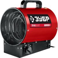 Тепловые пушки: Электрическая тепловая пушка Зубр ТП-2 2.2 кВт фотографии