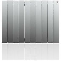 Радиаторы: Радиатор Royal Thermo PianoForte 500 new/Silver Satin 10 секций [RTPNSS50010] фотографии
