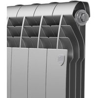 Радиаторы: Радиатор Royal Thermo BiLiner 350 /Silver Satin 12 секций [RTBSS35012] фотографии