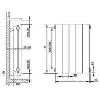 Радиаторы: Радиатор Royal Thermo PianoForte 500 new/Noir Sable 4 секций [RTPNNS50004] фотографии