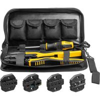 Электромонтажный инструмент: Набор пресс-клещи STAYER Professional SP-4M 4 матрицы, в сумке чехле [45445] фотографии