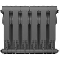 Радиаторы: Радиатор Royal Thermo BiLiner 350 /Silver Satin 6 секций [RTBSS35006] фотографии