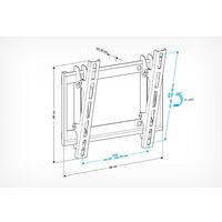 Крепеж для аудио-видео техники: Кронштейн Holder LCD-T2609-B фотографии