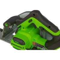 Дисковые пилы: Пила циркулярная аккумуляторная Greenworks GD24CS 24V, бесщеточная, без АКБ и ЗУ [1500907] фотографии