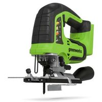 Лобзики: Лобзик аккумуляторный Greenworks GD24JS 24V, бесщеточный без АКБ и ЗУ [3601407] фотографии