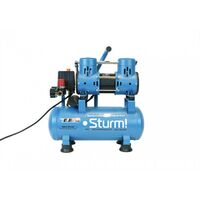 Компрессоры: Компрессор безмасляный Sturm! AC93210OL 900Вт, 10л, 2750 об/мин, 180 л/мин, 8 бар, бесшумный фотографии