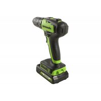 Дрели и шуруповерты: Дрель-шуруповерт аккумуляторная Greenworks GD24DD35K2 24V, c 1хАКБ 2 Ач и ЗУ в кейсе [3704007UA] фотографии