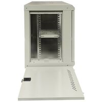 Шкафы и стойки: Шкаф монтажный ST ST-NC9U01 (серый) с полкой 450 х 400 х 530 мм фотографии