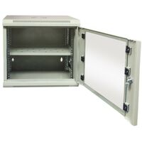 Шкафы и стойки: Шкаф монтажный ST ST-NC9U01 (серый) с полкой 450 х 400 х 530 мм фотографии