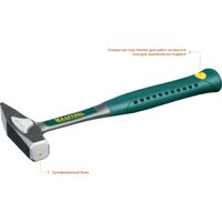 Молотки: Молоток цельнокованый слесарный KRAFTOOL THOR 500 г [20070-05] фотографии