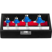 Принадлежности для фрезерных станков: Набор профильных фрез по дереву Зубр 28795-H4-2 4шт фотографии