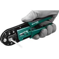 Монтажное оборудование: Кримпер универсальный KRAFTOOL RJ-Pro RJ45, RJ11/RJ12 [22698] фотографии
