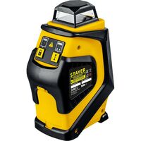 Нивелиры: Нивелир лазерный STAYER SL360-2 крест + 360°, штатив, кейс [34962-2] фотографии