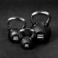 Гири:  Гиря обрезиненная с хромированной ручкой PROFI-FIT 28 кг фотографии