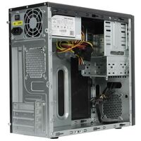 Корпуса компьютерные: Корпус PowerMAN ES722 Black Minitower 400W 2*USB 2.0, HD, Audio mATX [6111491] фотографии